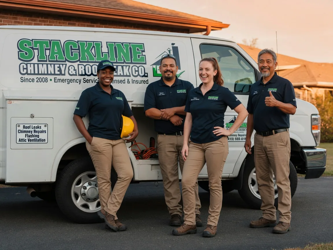Chimney flashing repair company in Mooresville, NC